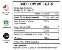 Mood support and mental clarity nootropic