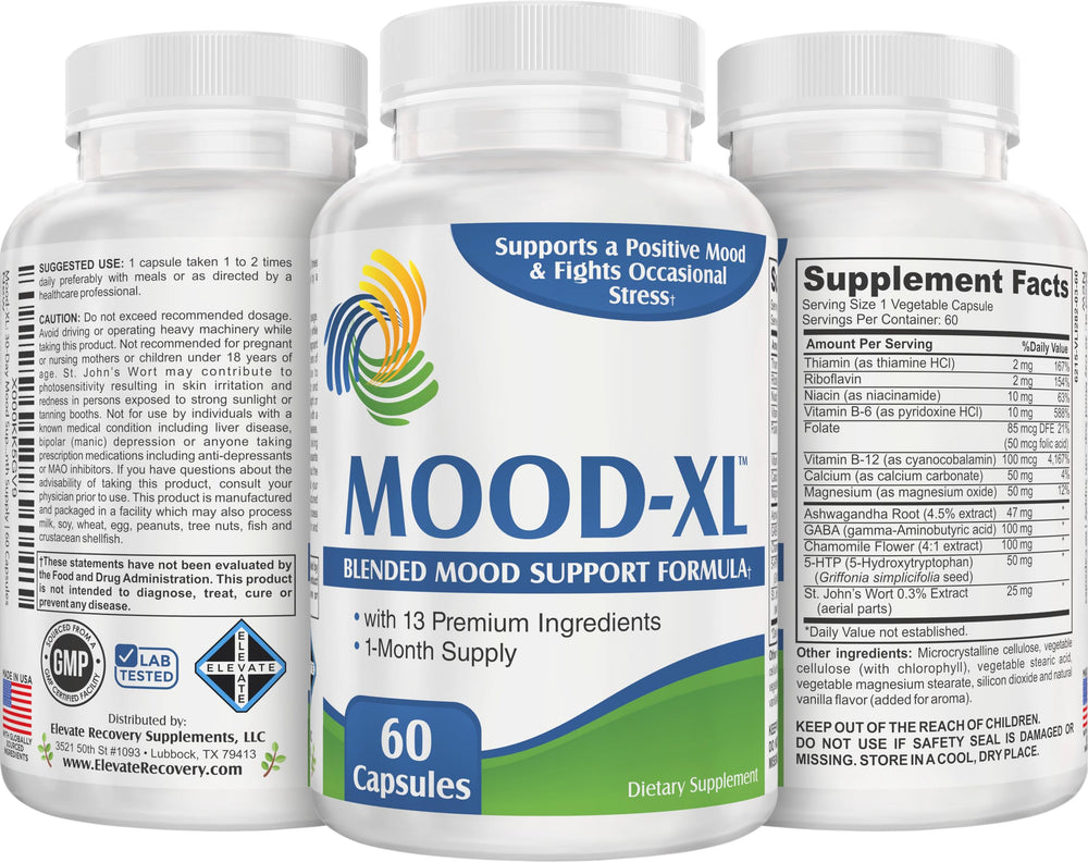 Made in USA label and GMP facility reference