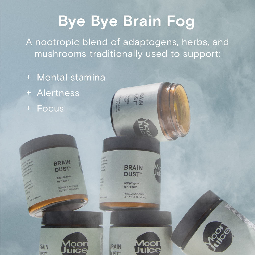 Brain Dust supporting mental focus and cognition