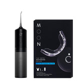 Moon LED Whitening Kit and cordless water flosser boxed set