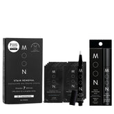 MOON Whitening Pen and 56-count Dissolving Strips duo – Vanilla Mint, front view