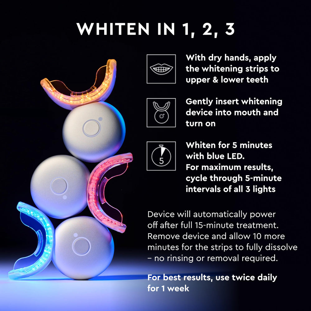Yellow light therapy for fresh breath