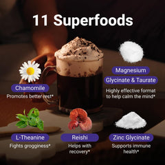 Magnesium glycinate and taurate for sleep and muscle relaxation