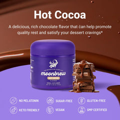 Hot cocoa being stirred in a mug