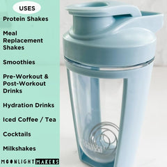 Moonlight Makers leakproof seal ensures mess-free workouts and gym bag transport
