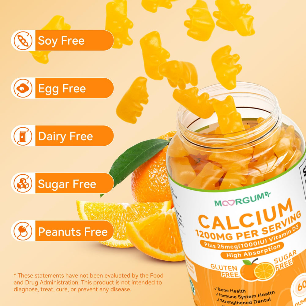 Vitamin D3 and calcium absorption concept image