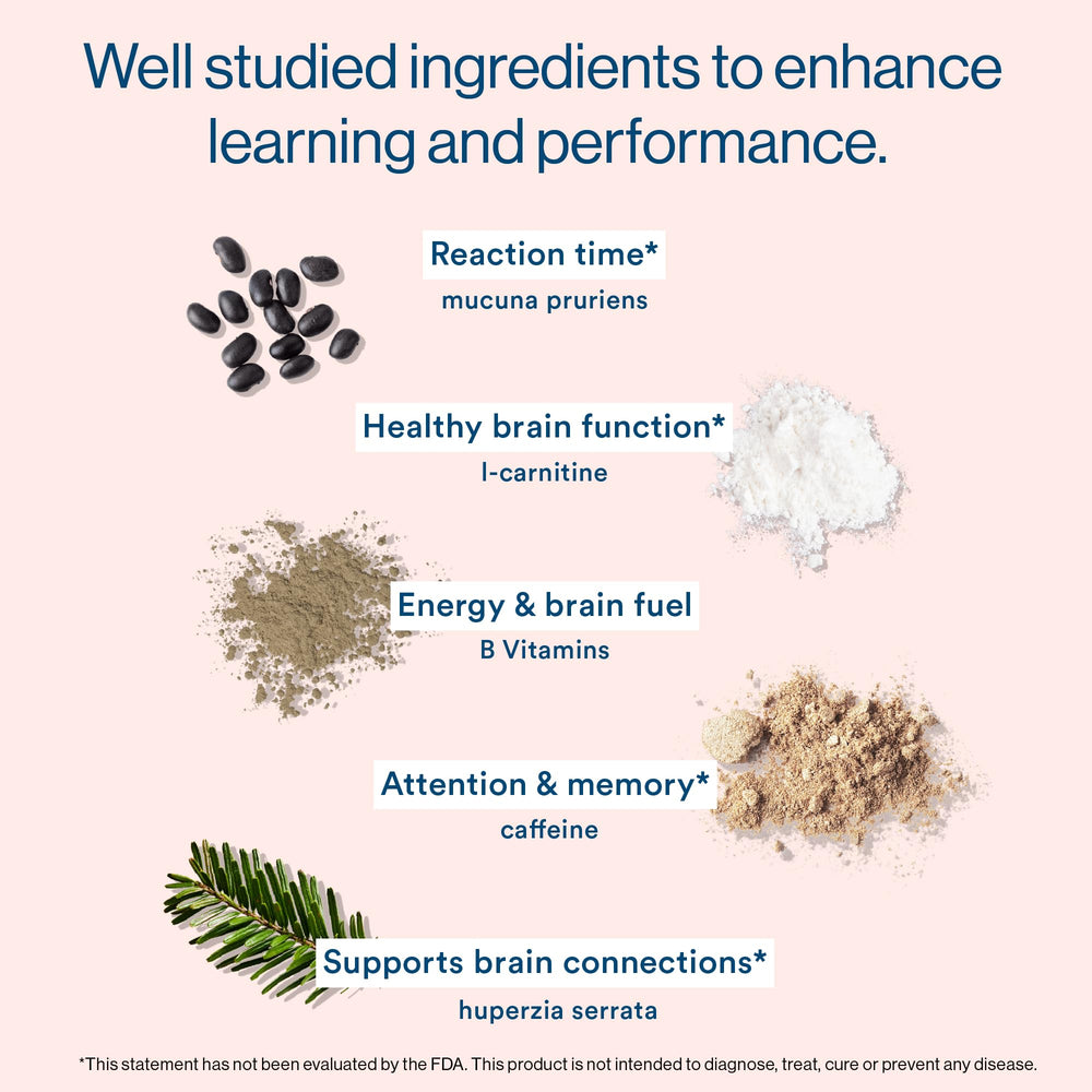 More Labs Liquid Focus multi-pack on table supports ongoing study sessions.