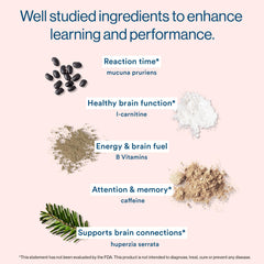 More Labs Liquid Focus multi-pack on table supports ongoing study sessions.