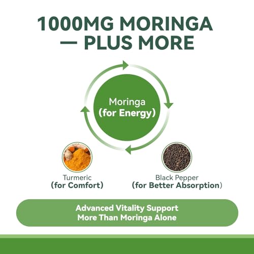 USA-made Moringa quality seal and GMP certification