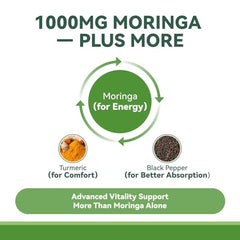 USA-made Moringa quality seal and GMP certification
