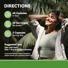 Healthy energy and immune support concept with moringa capsules