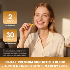 Badges indicating Vegan, Non-GMO, Gluten-Free, Soy-Free, Dairy-Free on packaging