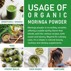 Moringa powder sourced from India