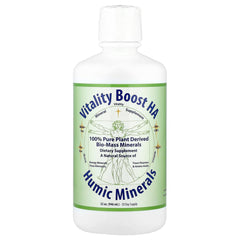 Bottle of Morningstar Minerals Vitality Boost HA – front view