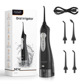 Mornwell Water Flosser with 330ml tank and USB charging