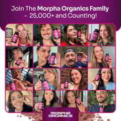 Morpha Organics Beet Root Capsules two-capsule serving for endurance support