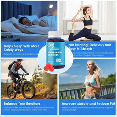 Travel-friendly MOSEA Ashwagandha gummies packaging