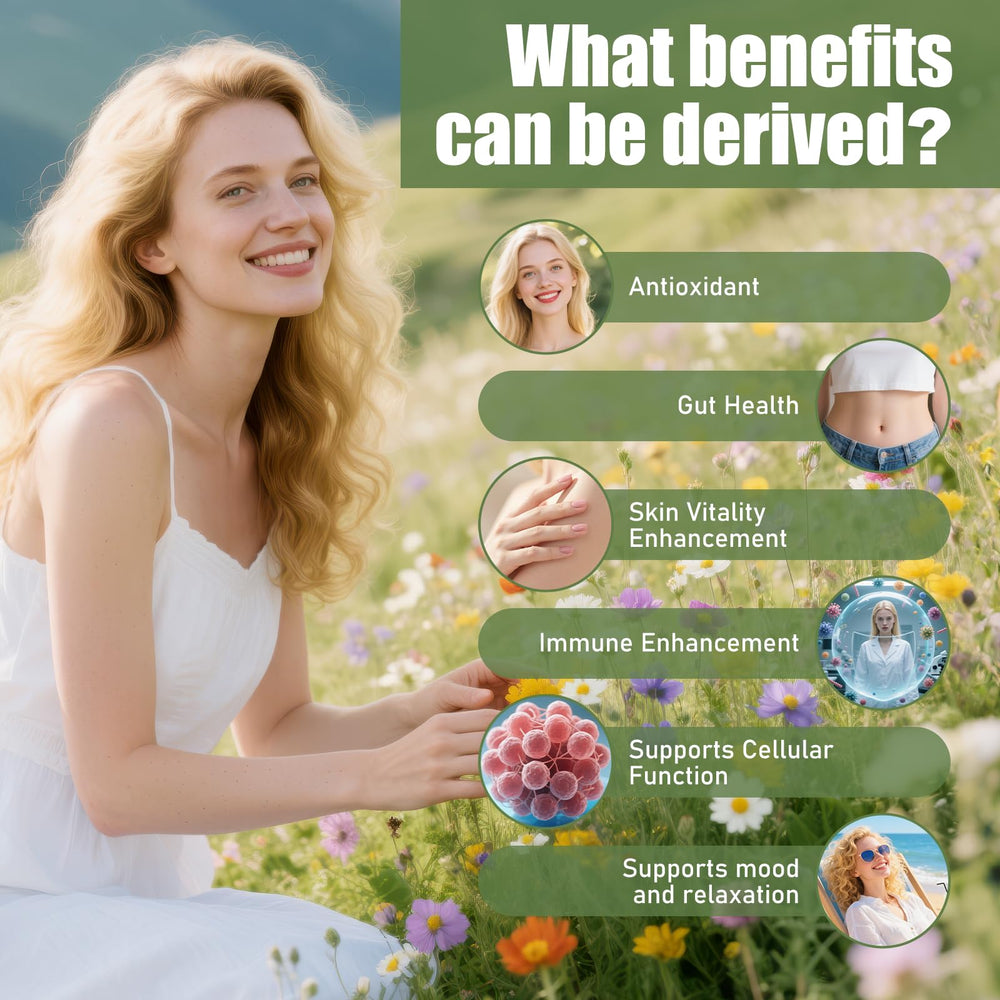 Concentrated organic extracts label indicating 2000 mg