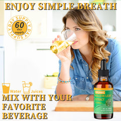 Mosslly bottle with mullein leaf and organic ingredients background