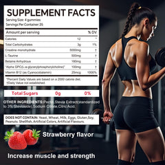 Packaging for Mosslly Creatine Monohydrate Gummies