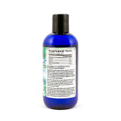 Close-up of Magnesium label showing ionic and water-soluble features