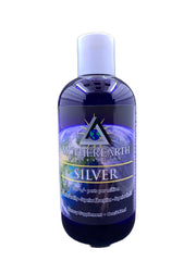 Mother Earth Minerals Silver 8 oz bottle with label
