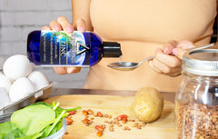 8-ounce bottle of Mother Earth Minerals Zinc