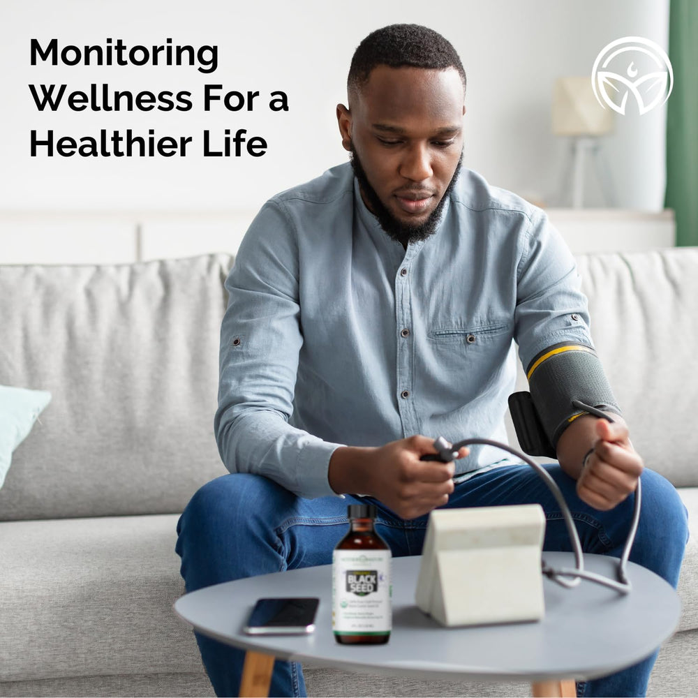 Back label with ingredients and certifications