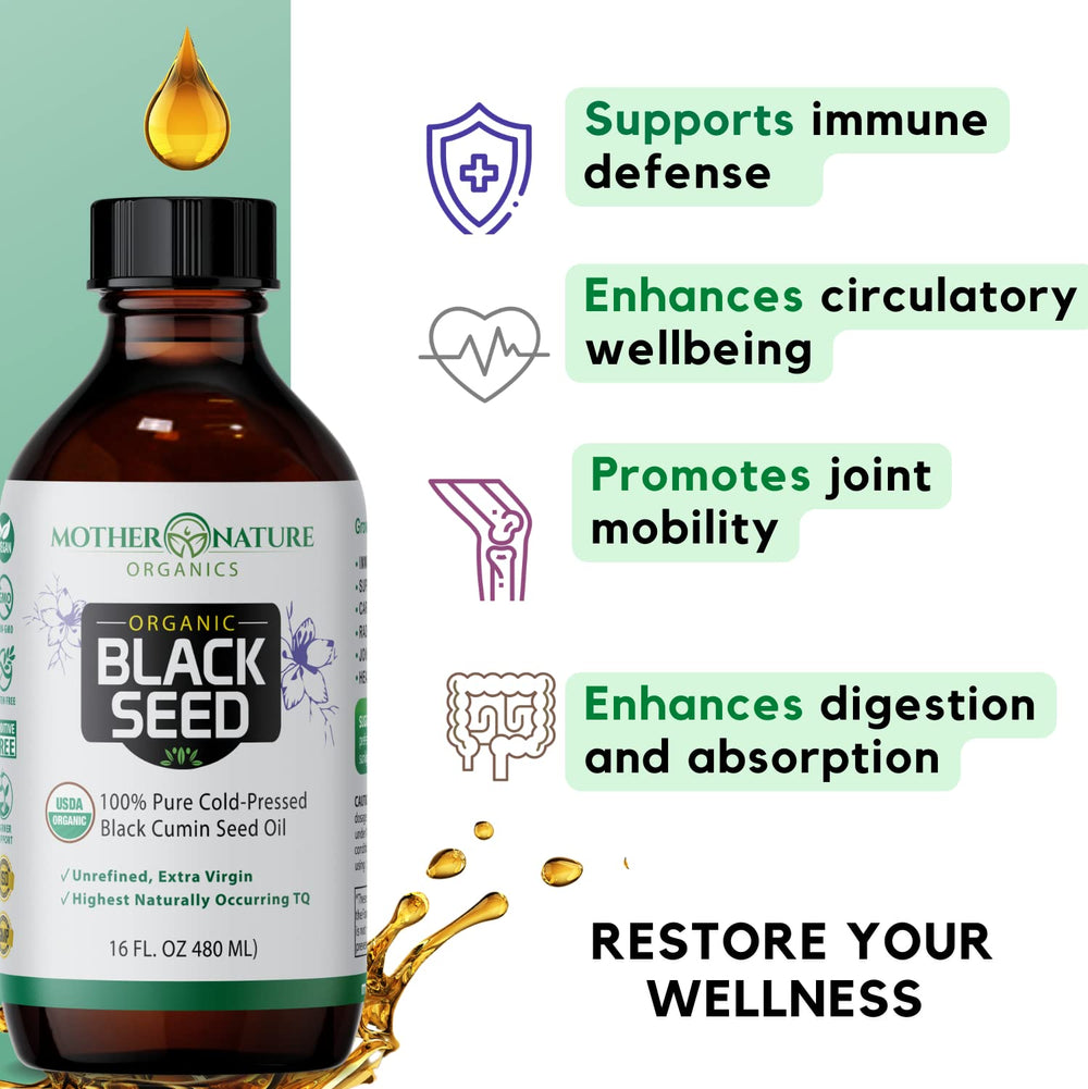 Nigella sativa seeds used to produce the oil