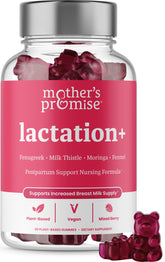 Mother's Promise Lactation Gummies bottle front view