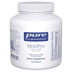 MotilPro bottle with label on white background