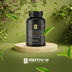 30 servings label on Motiv-8 bottle