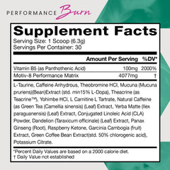 Motiv-8 Pre-Workout scoop pouring for quick focus and energy during morning routine.