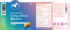 Vita-Mini Bears product label and Mountain Meadow Herbs branding