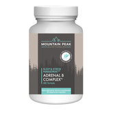 Mountain Peak Adrenal B Complex bottle on white background