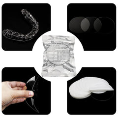 Mouth cavity model mold slice prepared for thermoforming