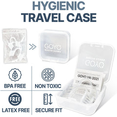 Hygienic travel case for mouth guards