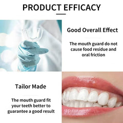 Mouth guard cleaning and storage in case