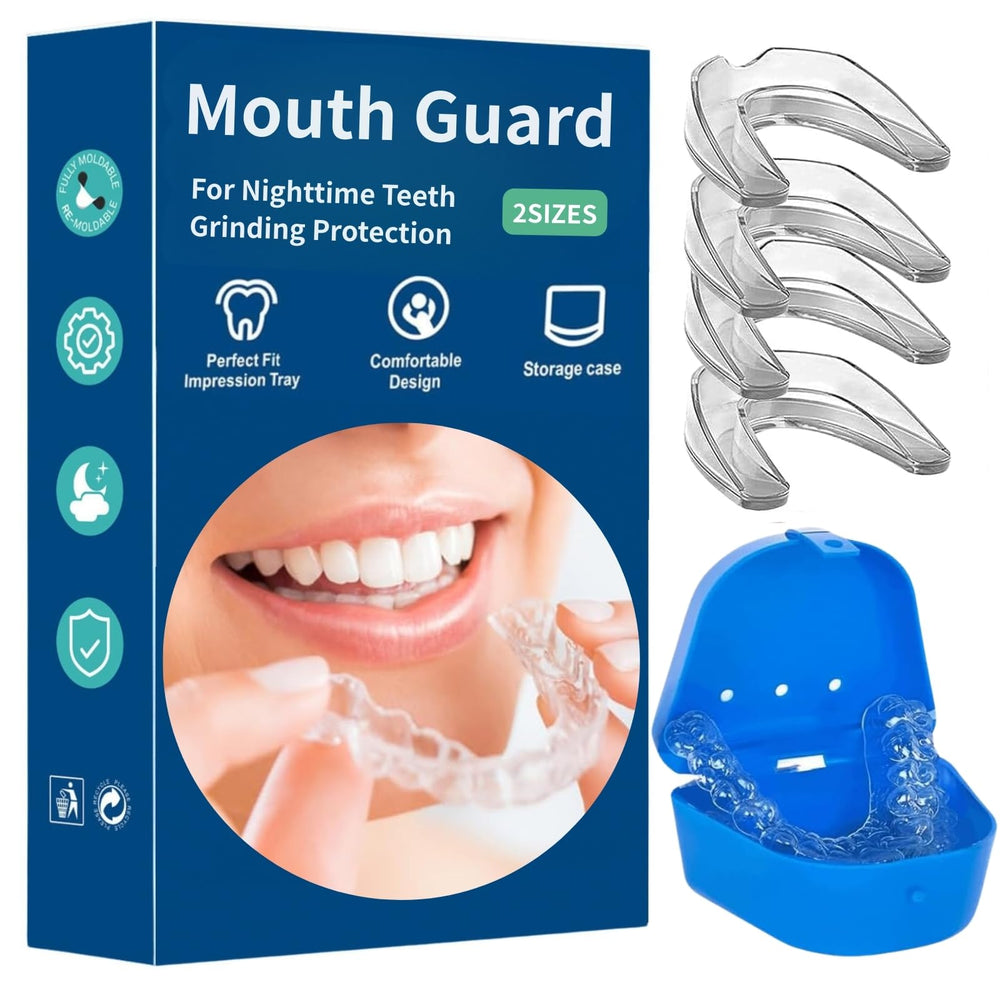 Mouth guard clenching teeth at night four-pack product image