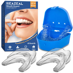 Moldable mouth guard for teeth grinding at night