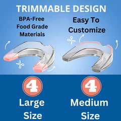 Two slim, ventilated retainer cases included
