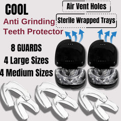 Travel-friendly storage cases for mouth guards