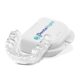 Hybrid dual-layer mouth guard for upper or lower teeth