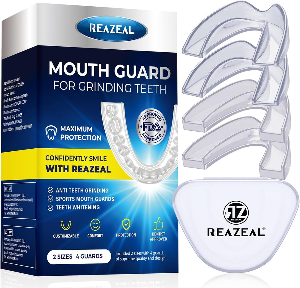 Mouth guard for teeth grinding at night - two sizes available