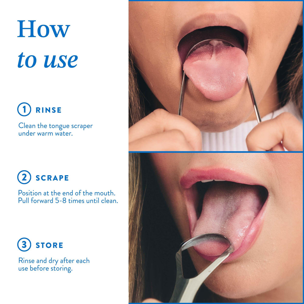 Tongue scraper suitable for adults and kids