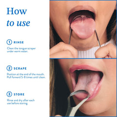 Tongue scraper suitable for adults and kids