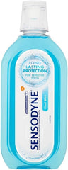 Close-up of MOUTHWASH Cool Mint 500ML label
