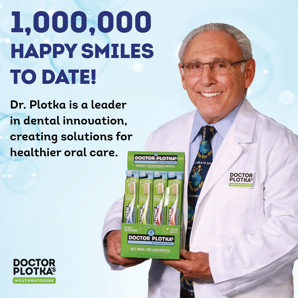 Product packaging featuring dentist-developed design