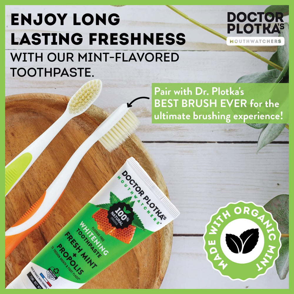 Dr. Plotka's MouthWatchers branding