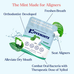 120 Cleaning Tablets for cleaning aligners, retainers and dental appliances